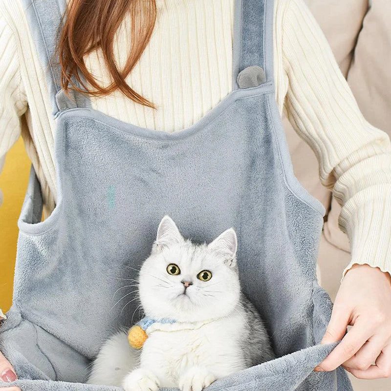 Cat Petting Pet Travel Sleep Bag Cat Carrier Pouch Dog Puppy Bag Plush